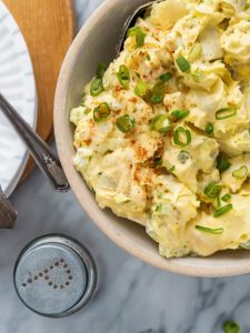 A creamy, tangy, and classic Southern-style potato salad perfect for BBQs and family gatherings.