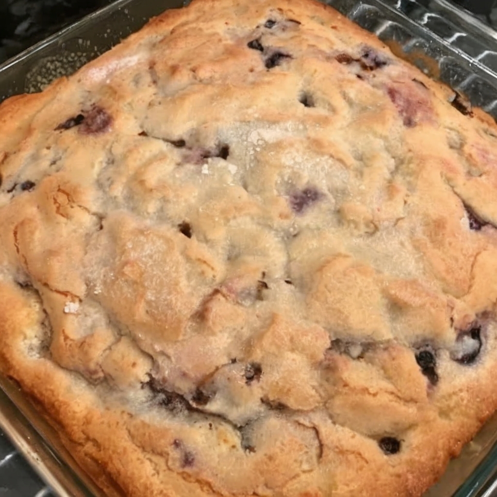 A moist and flavorful breakfast bake that combines the best of blueberry muffins and pancakes. Perfect for meal prep or brunch gatherings!
